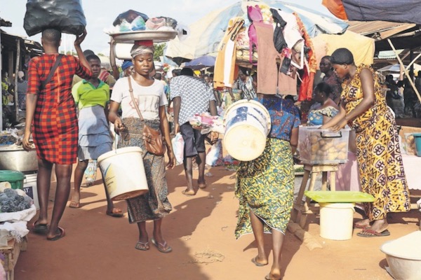 Markt in Togo